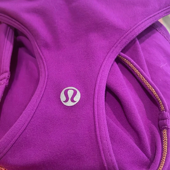 Lululemon Cool Purple Racerback - Picture 5 of 5